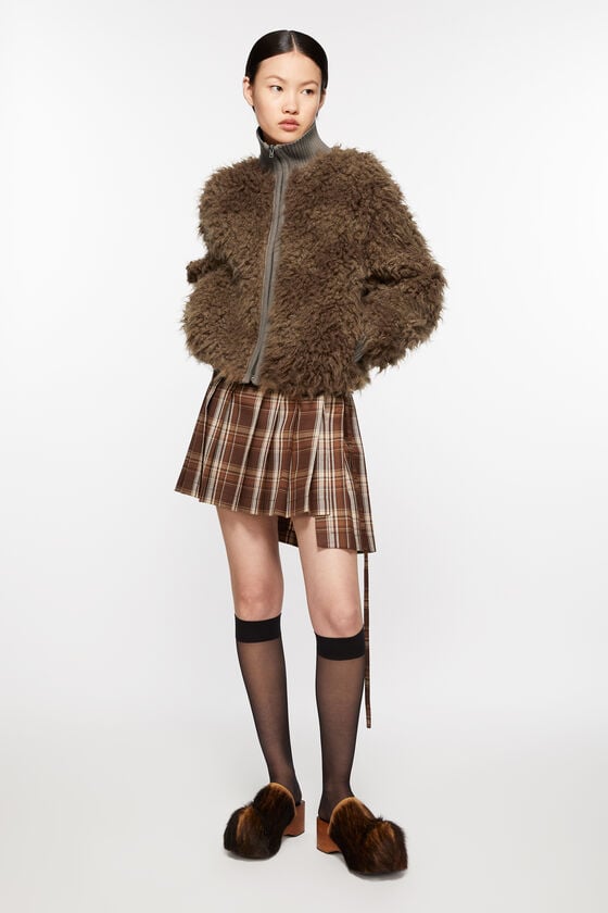 Acne Studios Pelzjacke Letzter Tag