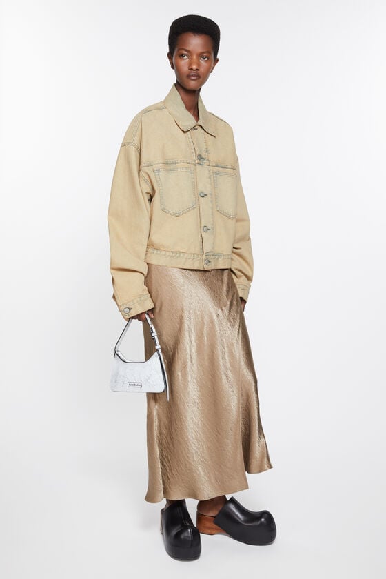 Acne Studios Jeansjacke - Oversized Croppped Fit Nur für heute