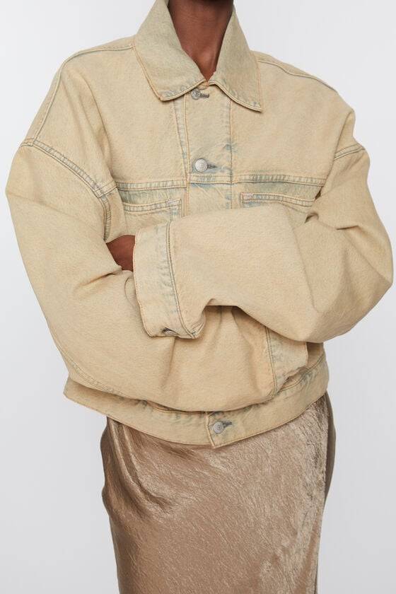 Acne Studios Jeansjacke - Oversized Croppped Fit Nur für heute