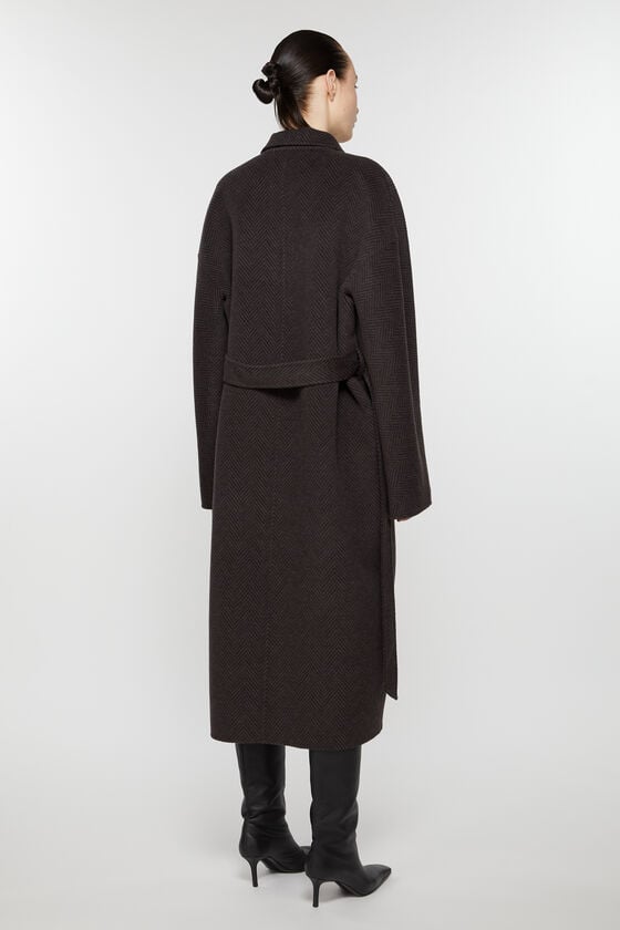 Acne Studios Zweireihiger Wollmantel Bis zu 55% Rabatt