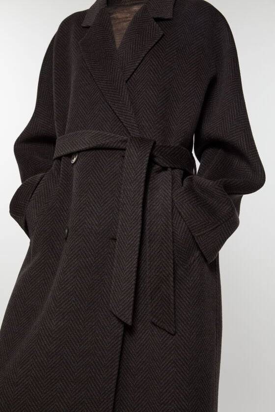 Acne Studios Zweireihiger Wollmantel Bis zu 55% Rabatt