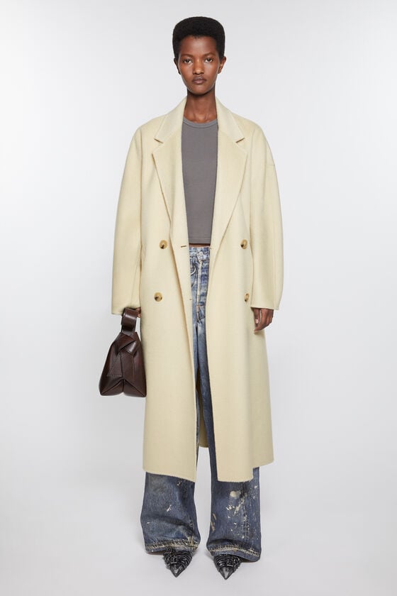 Acne Studios Zweireihiger Wollmantel Nur noch ein Tag übrig