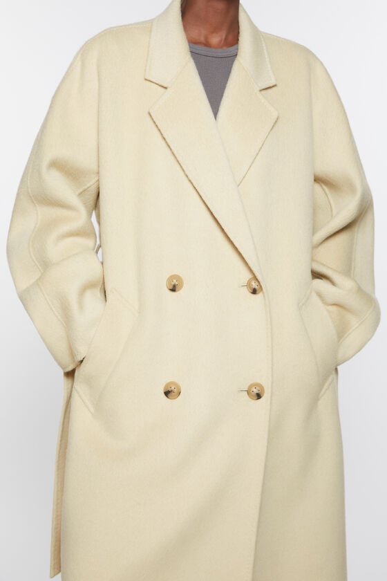 Acne Studios Zweireihiger Wollmantel Nur noch ein Tag übrig