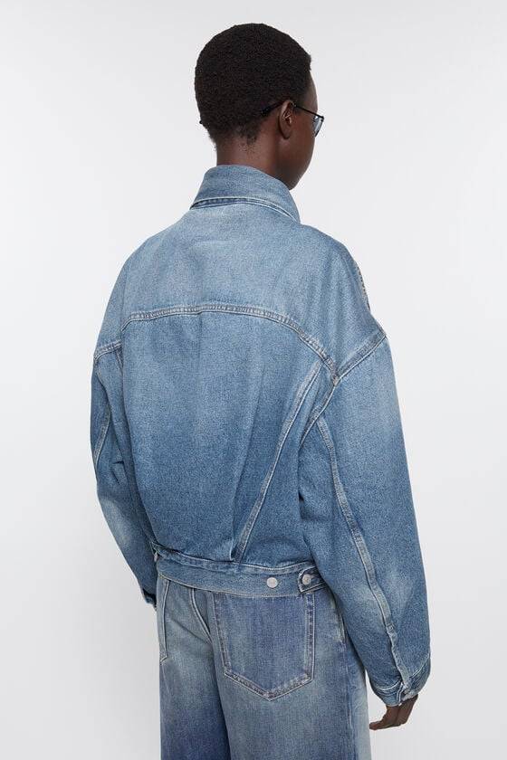 Acne Studios Jeansjacke - Lockere Cropped-Passform Riesige Rabatte