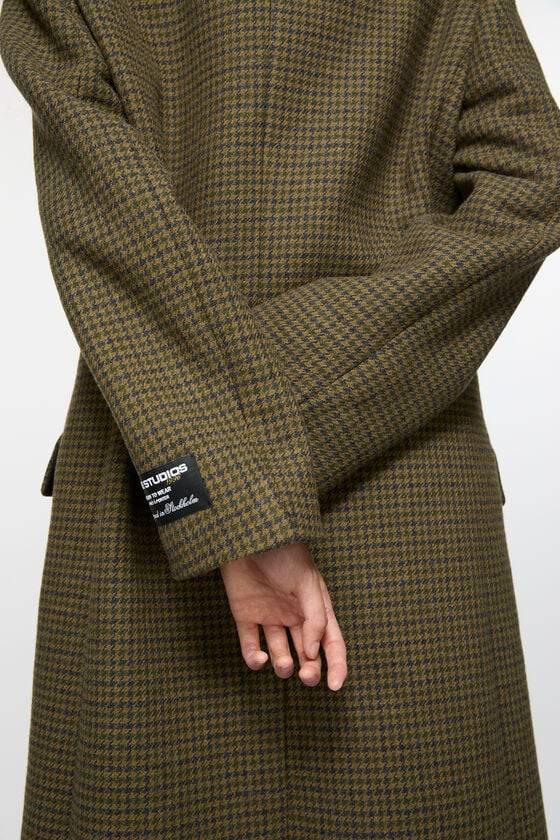 Acne Studios Zweireihiger Wollmantel 50% Rabatt mit kostenlosem Versand