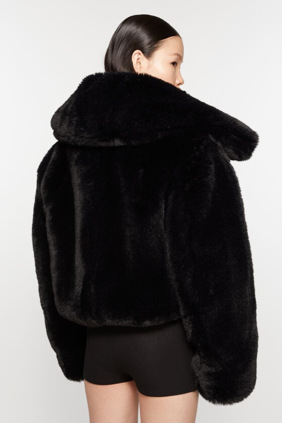 Acne Studios Flauschige Jacke Laufsteg-Show Clearance-Verkauf