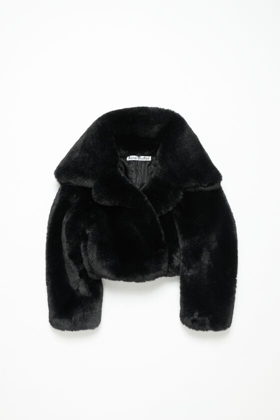 Acne Studios Flauschige Jacke Laufsteg-Show Clearance-Verkauf
