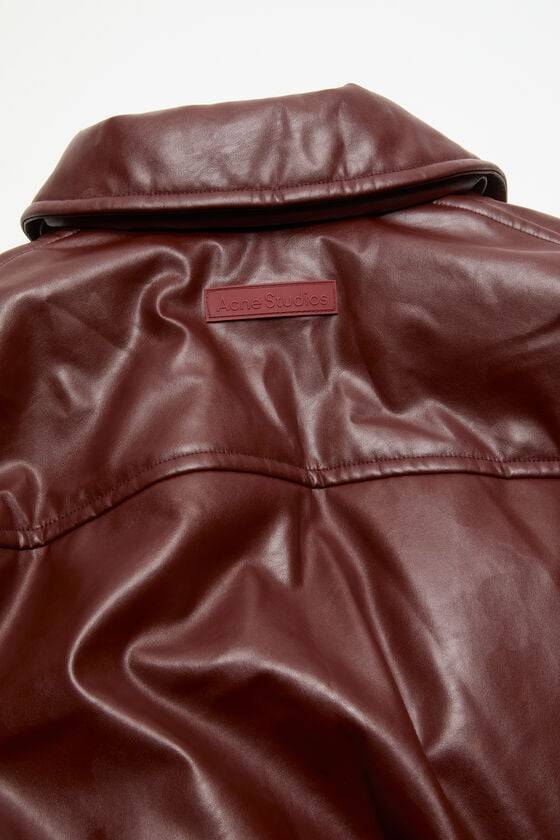 Acne Studios Beschichtete Bomberjacke Fabrikladen