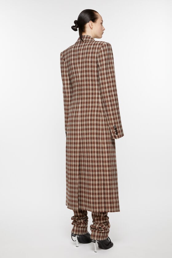 Acne Studios Single-breasted coat Laufsteg-Show Speichern exportieren