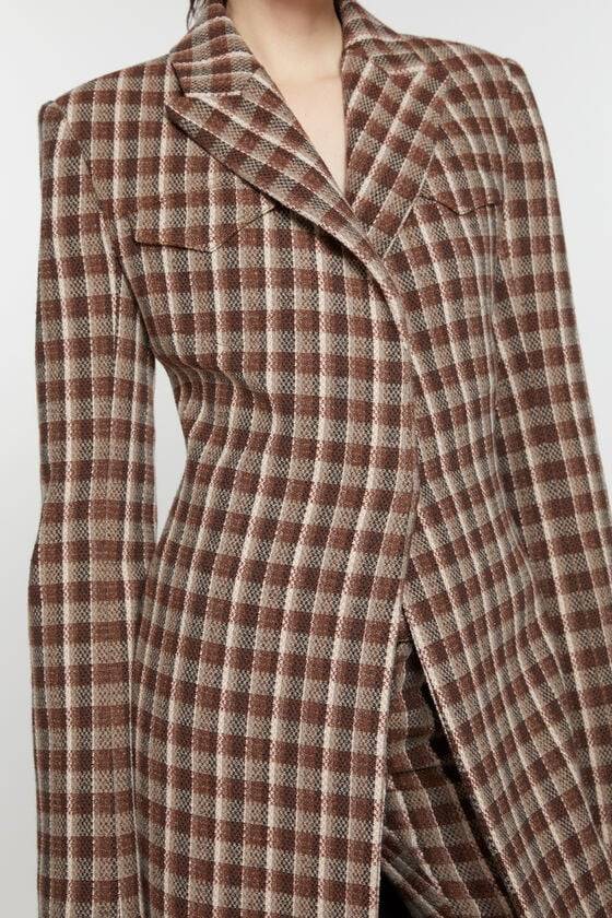 Acne Studios Single-breasted coat Laufsteg-Show Speichern exportieren