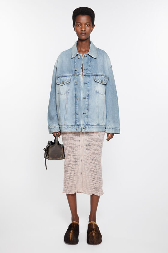 Acne Studios Jeansjacke – entspannte Passform Auslauf