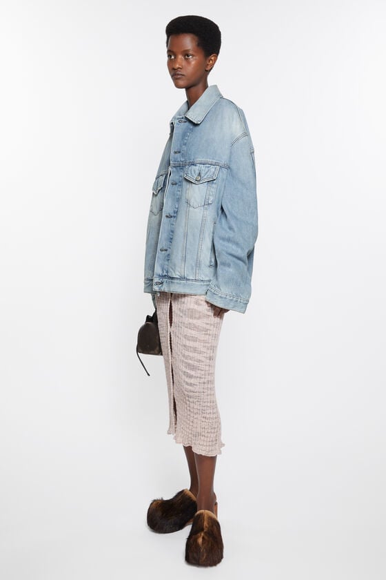 Acne Studios Jeansjacke – entspannte Passform Auslauf