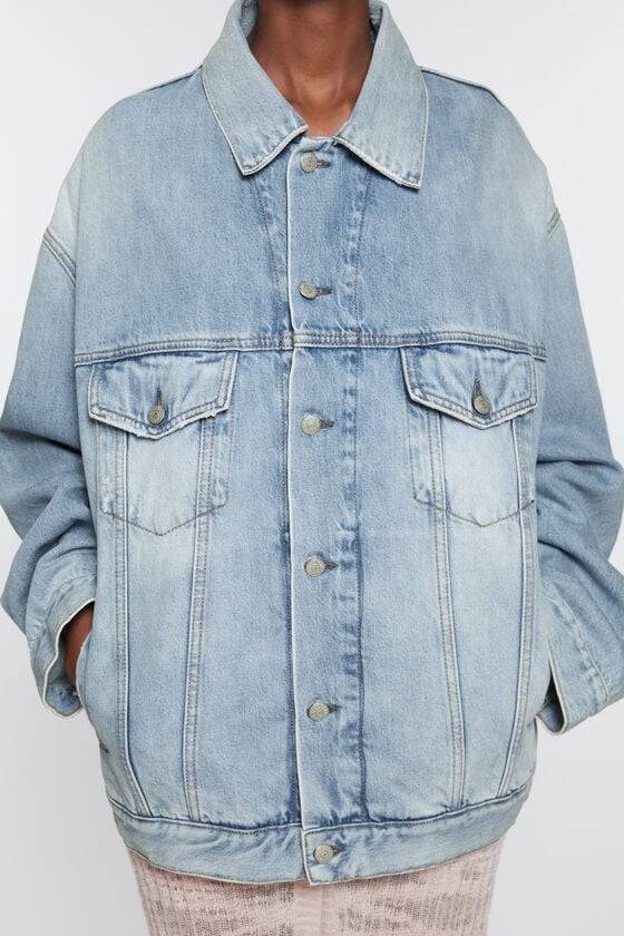 Acne Studios Jeansjacke – entspannte Passform Auslauf