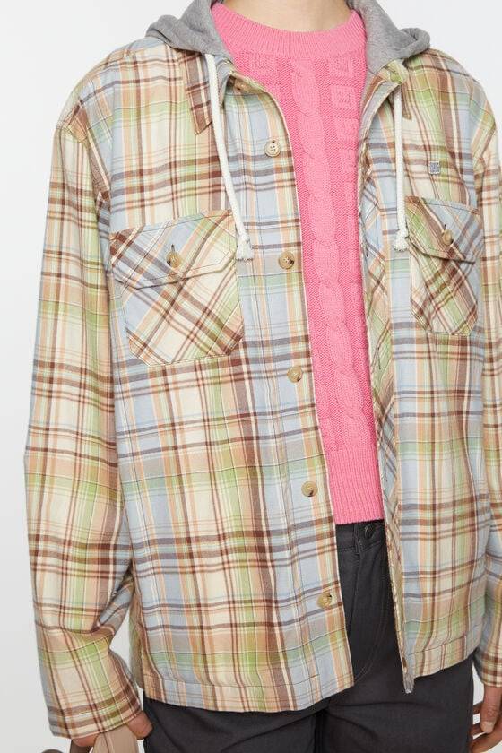 Acne Studios Überhemdjacke mit Kapuze Unisex Angebote