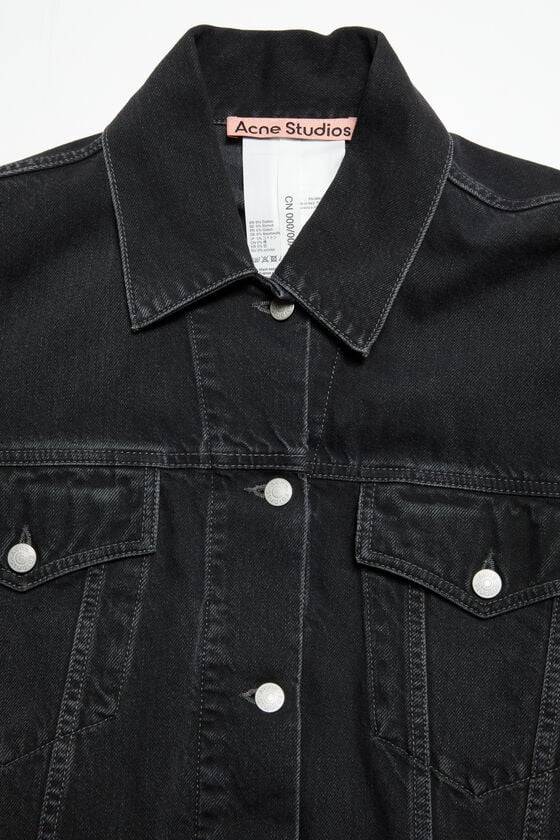Acne Studios Denimjacke – gecroppt mit lockerer Passform Blitzverkäufe