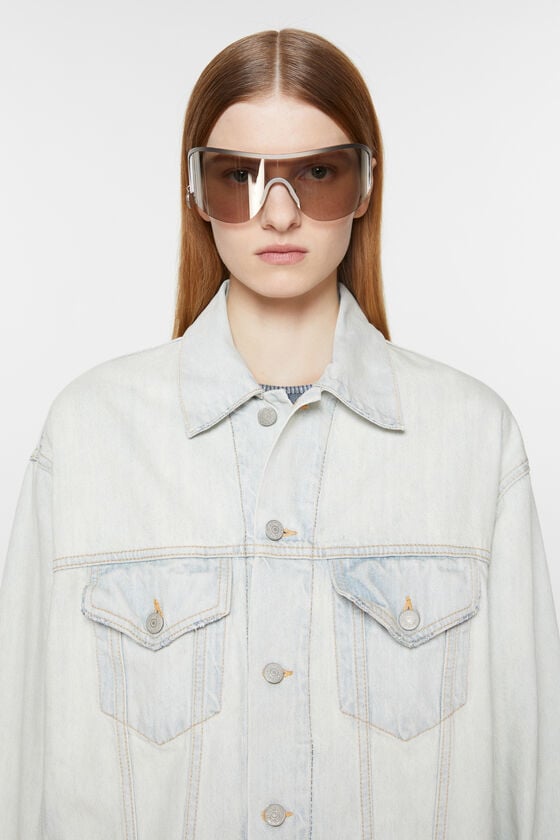 Acne Studios Jeansjacke – entspannte Passform Kostenloser Versand