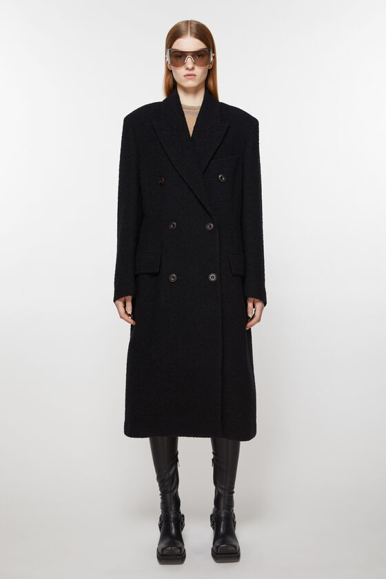 Acne Studios Zweireihiger Wollmantel Limitierter Zeitrabatt