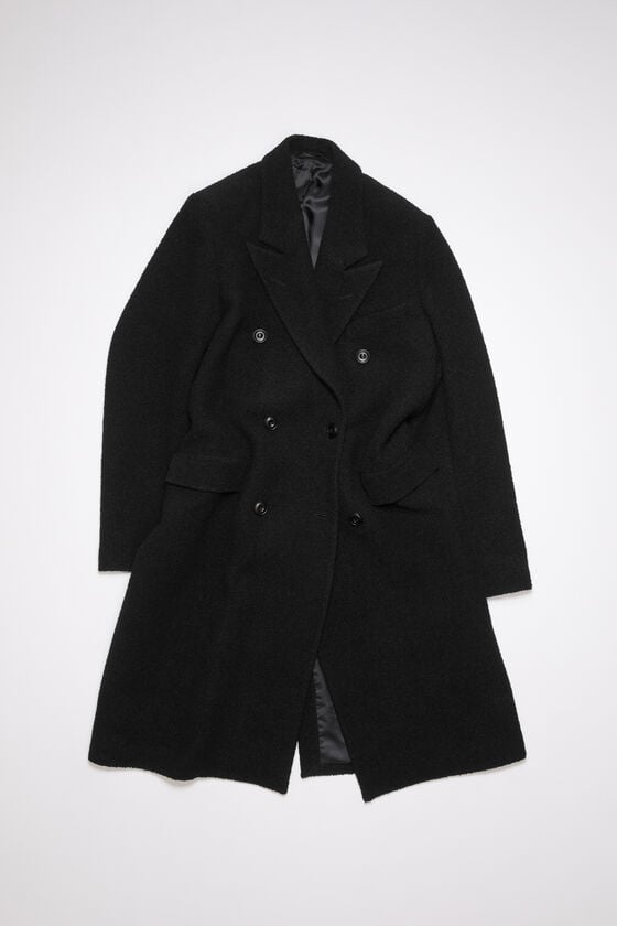 Acne Studios Zweireihiger Wollmantel Limitierter Zeitrabatt