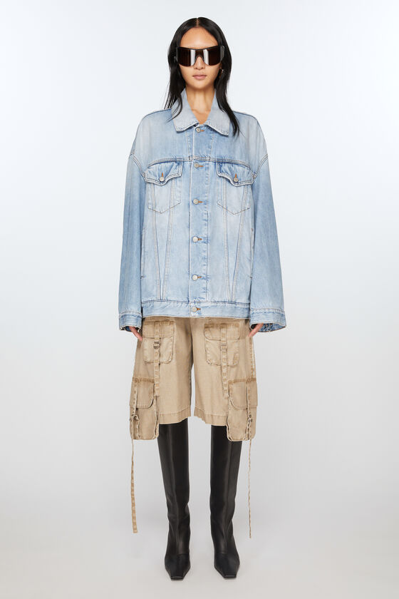 Acne Studios Denimjacke – Oversized Unisex-Passform Fabrik Onlineshop