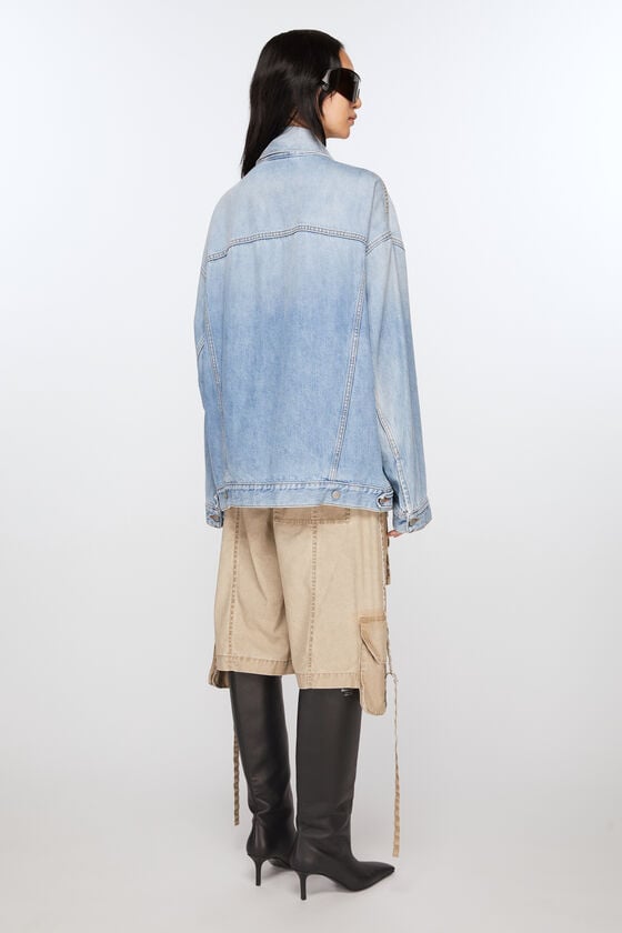 Acne Studios Denimjacke – Oversized Unisex-Passform Fabrik Onlineshop