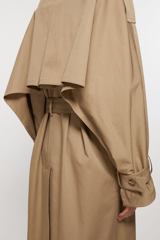 Acne Studios Zweireihiger Trenchcoat Rabatt