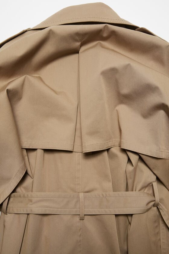 Acne Studios Zweireihiger Trenchcoat Rabatt