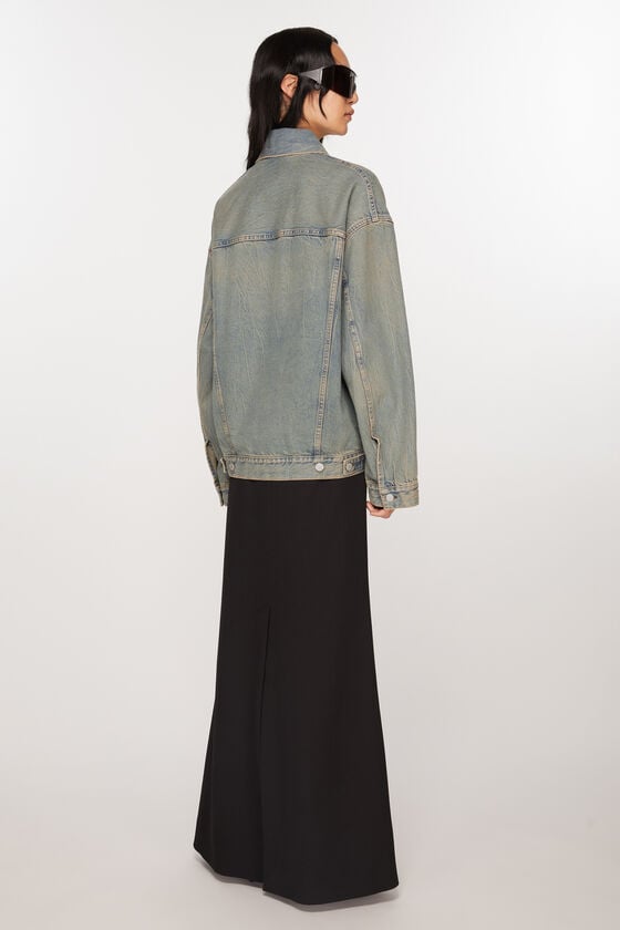 Acne Studios Oversized-Denimjacke Online Shopping