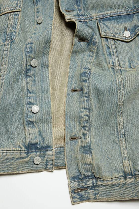 Acne Studios Oversized-Denimjacke Online Shopping