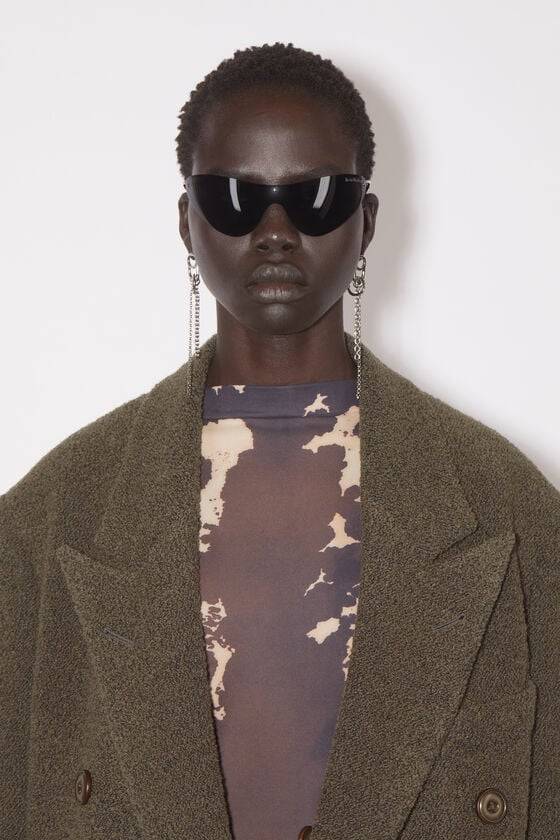 Acne Studios Zweireihiger Wollmantel Cyber Monday