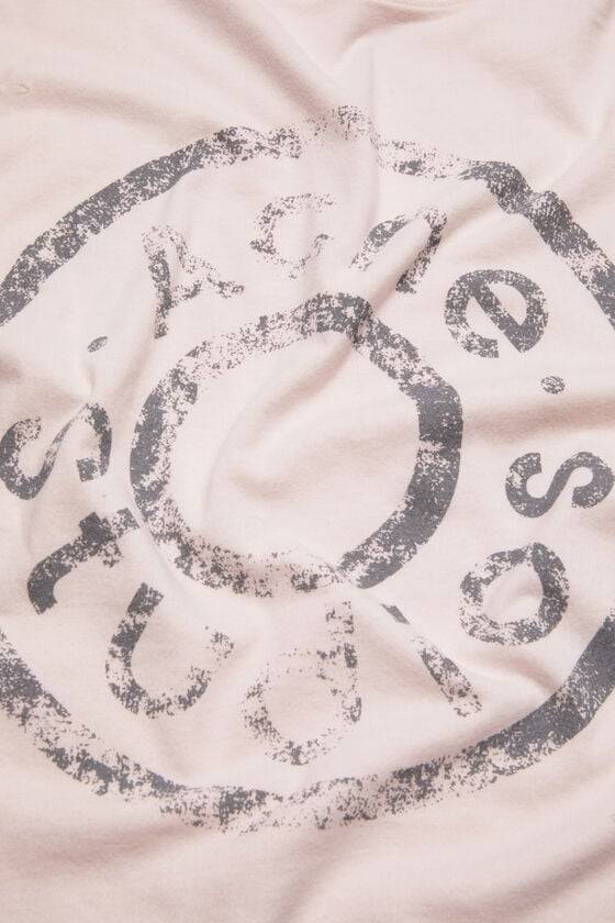 Acne Studios Logo-T-Shirt – lockere Passform Neueste Mode