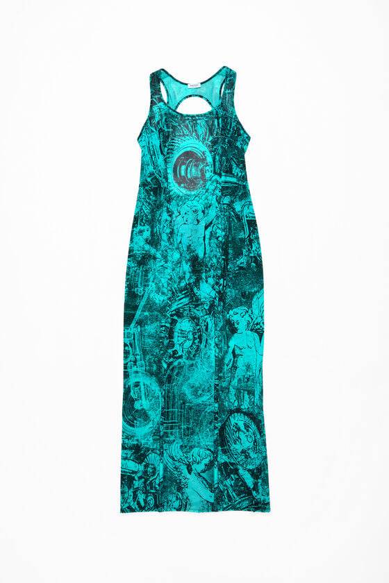 Acne Studios Printed dress Laufsteg-Show Blitzangebot