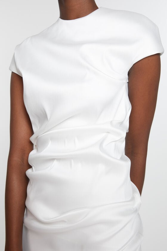 Acne Studios Draped t-shirt dress Laufsteg-Show Super Sparpreis