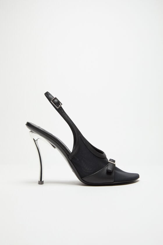 Acne Studios Mesh slingback heels Laufsteg-Show Zeitbegrenzte Promotion