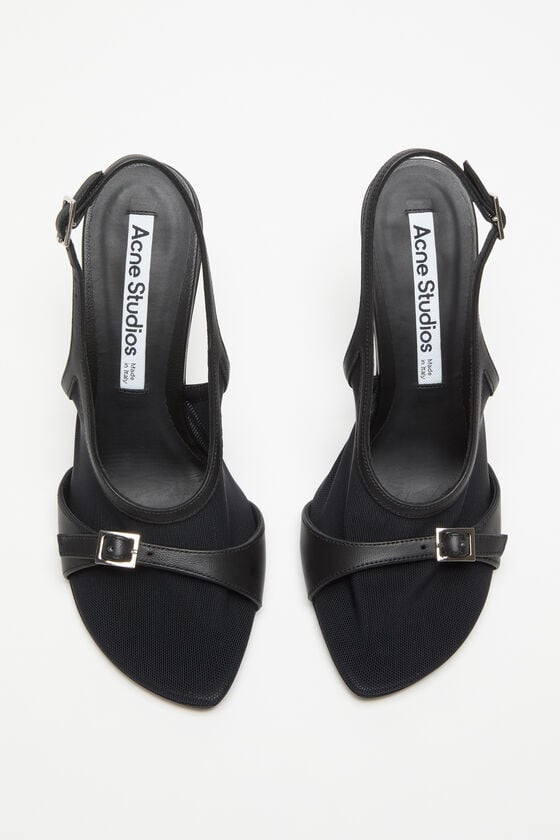 Acne Studios Mesh slingback heels Laufsteg-Show Zeitbegrenzte Promotion