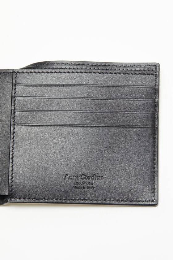 Acne Studios Gefaltete Lederbrieftasche Schlussverkauf