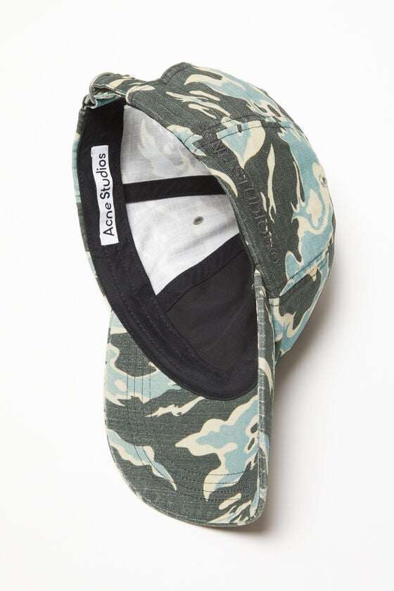 Acne Studios Bedruckte Kappe Fabrikverkauf