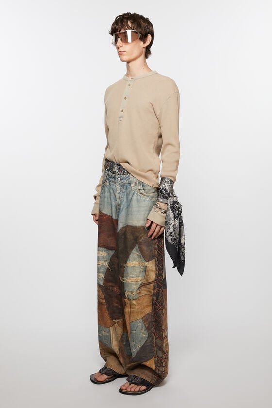 Acne Studios Quadratischer Seidenschal Online Shopping