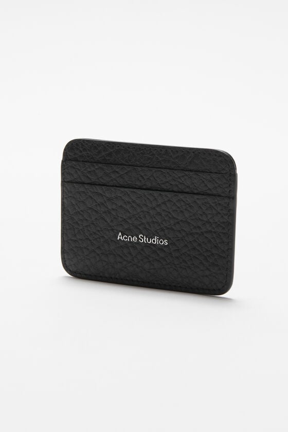 Acne Studios Ledernes Karten-Etui Neueste Mode