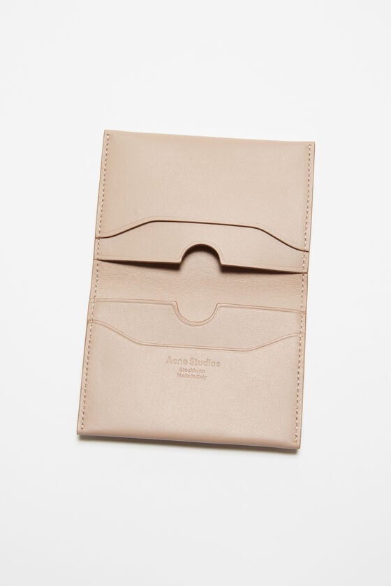 Acne Studios Gefaltete Lederbrieftasche Zeitlich begrenztes Angebot