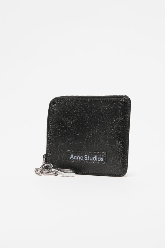 Acne Studios Portemonnaie aus Leder mit Reißverschluss Bestseller