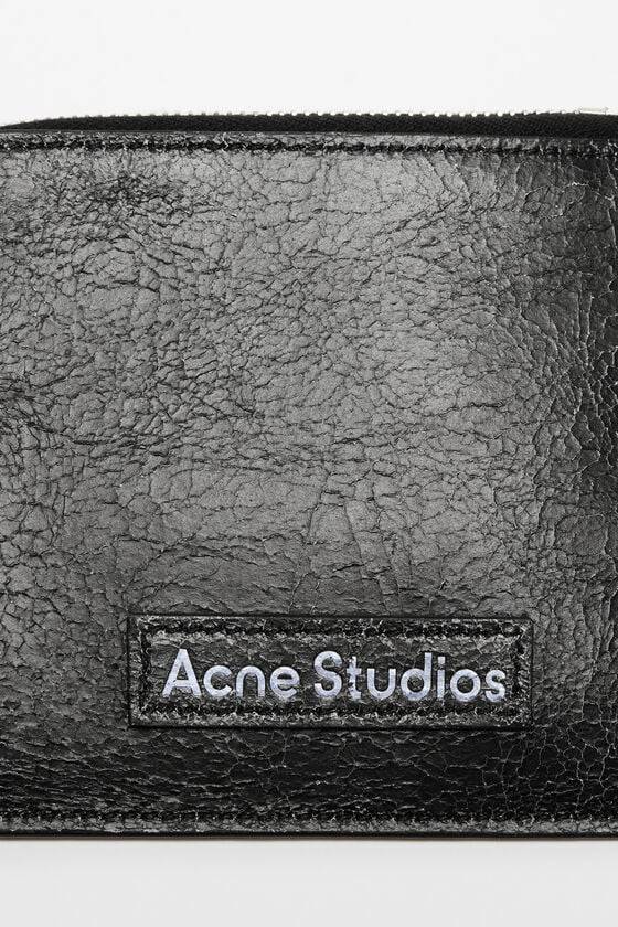 Acne Studios Portemonnaie aus Leder mit Reißverschluss Bestseller