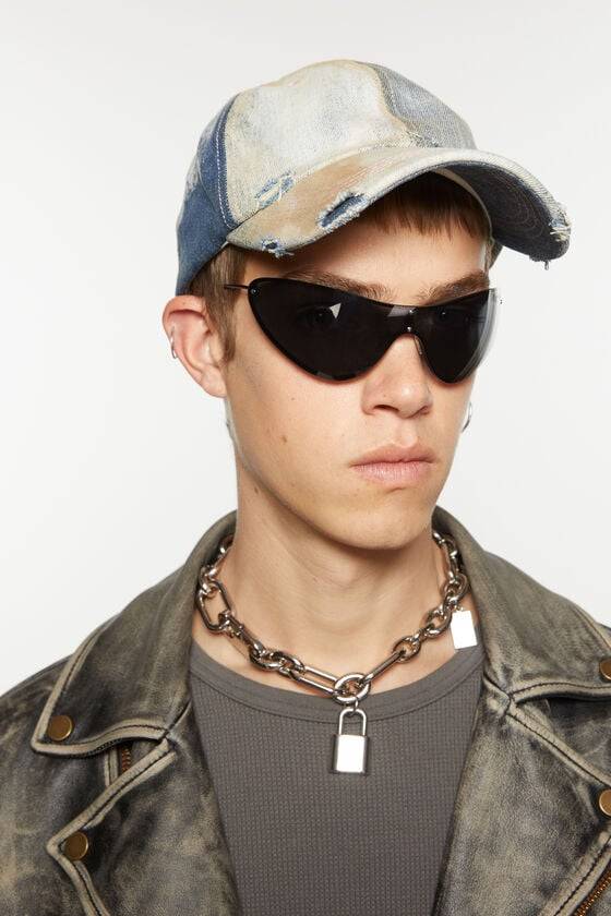 Acne Studios Sonnenbrille mit Metallrahmen Runway-Show Riesige Ersparnisse