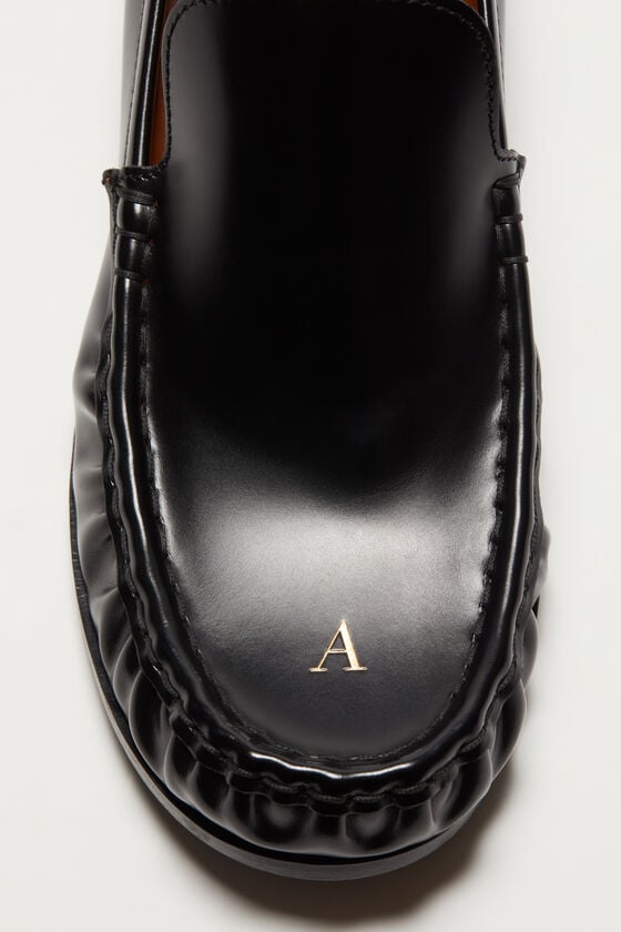 Acne Studios Leder-Loafer Begrenzte Freigabe