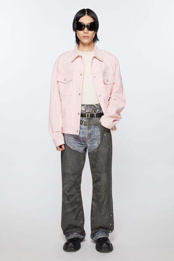 Acne Studios Ledergürtel mit Schnalle Letzte 2 Tage