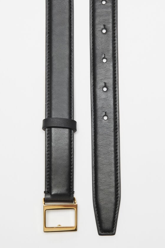 Acne Studios Ledergürtel mit Schnalle Letzte 2 Tage