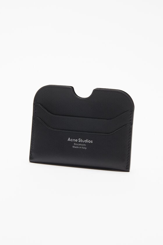 Acne Studios Ledernes Karten-Etui Discount Store für neue Produkte