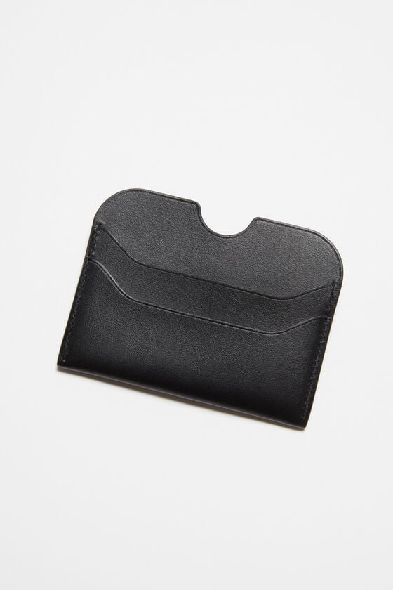 Acne Studios Ledernes Karten-Etui Discount Store für neue Produkte