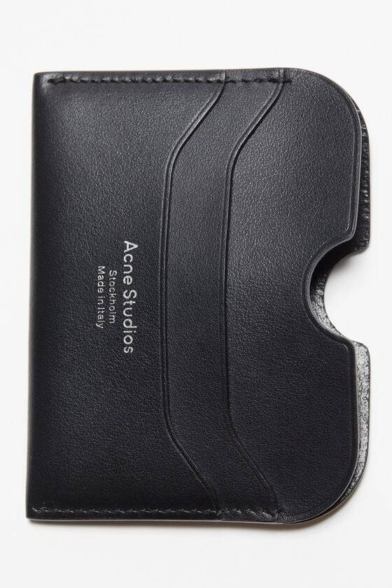 Acne Studios Ledernes Karten-Etui Discount Store für neue Produkte