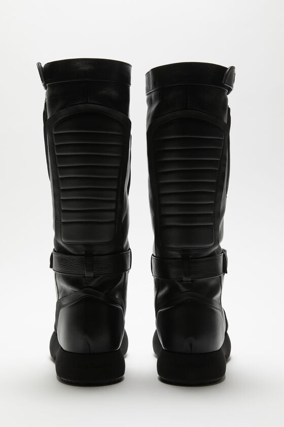 Acne Studios Patchwork-Lederstiefel 50% Rabatt für begrenzte Zeit