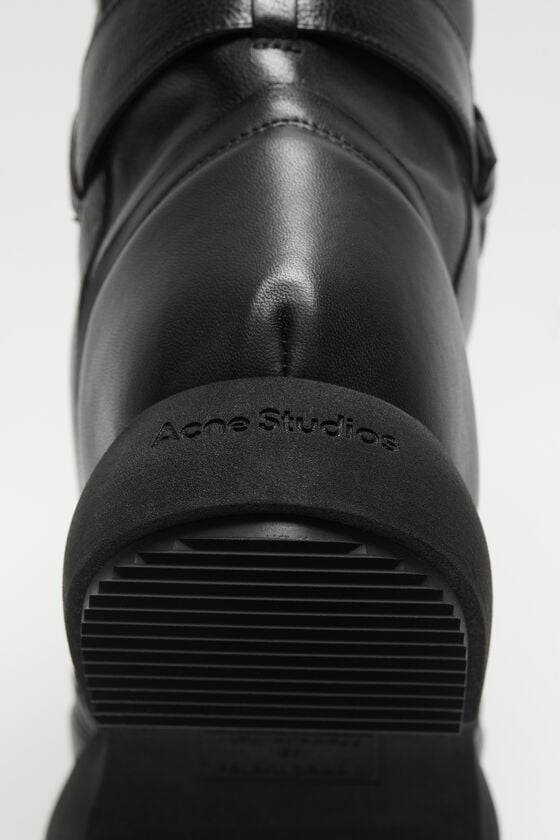 Acne Studios Patchwork-Lederstiefel 50% Rabatt für begrenzte Zeit